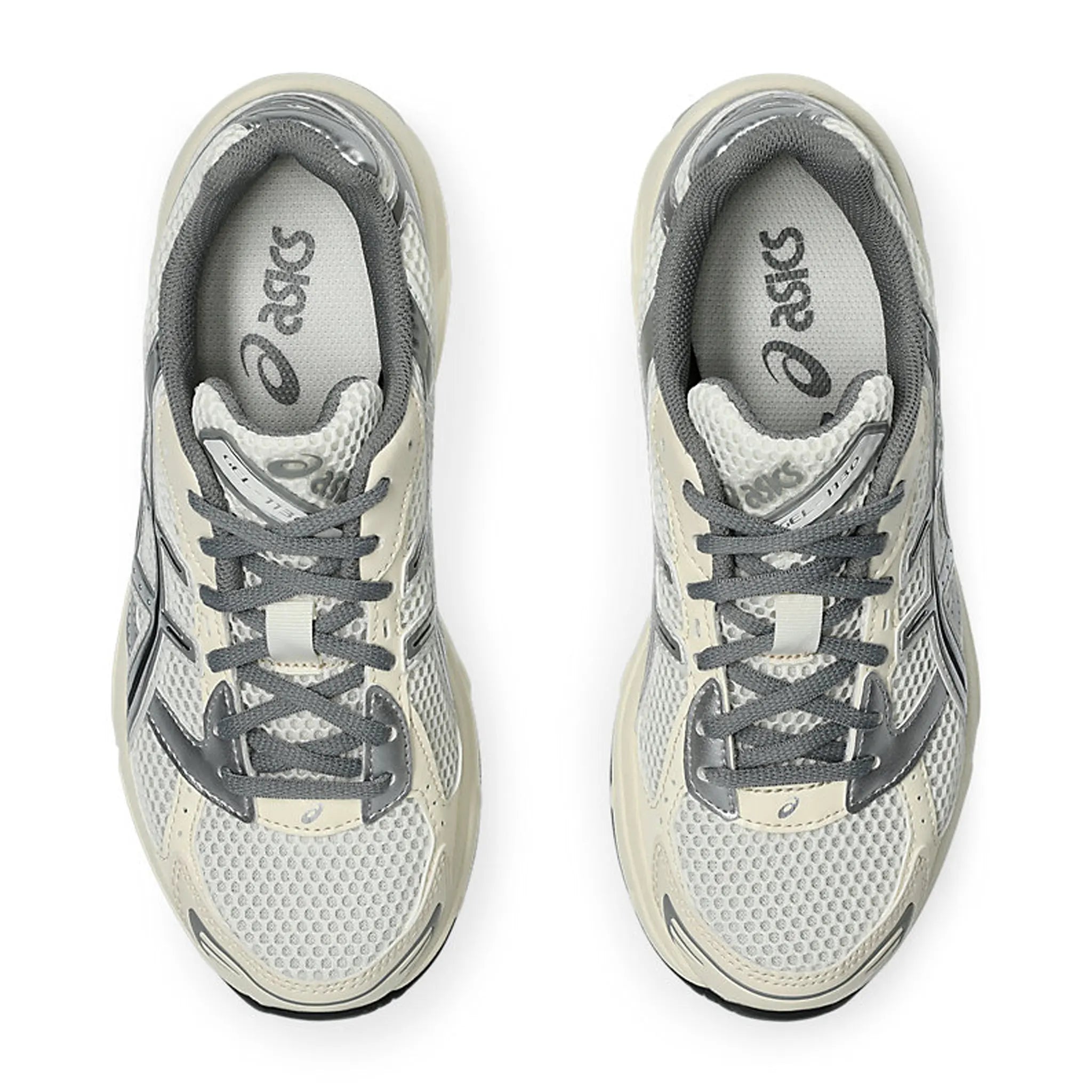 Top view of ASICS Gel-1130 Cream Clay Grey (W) 1202A164-116